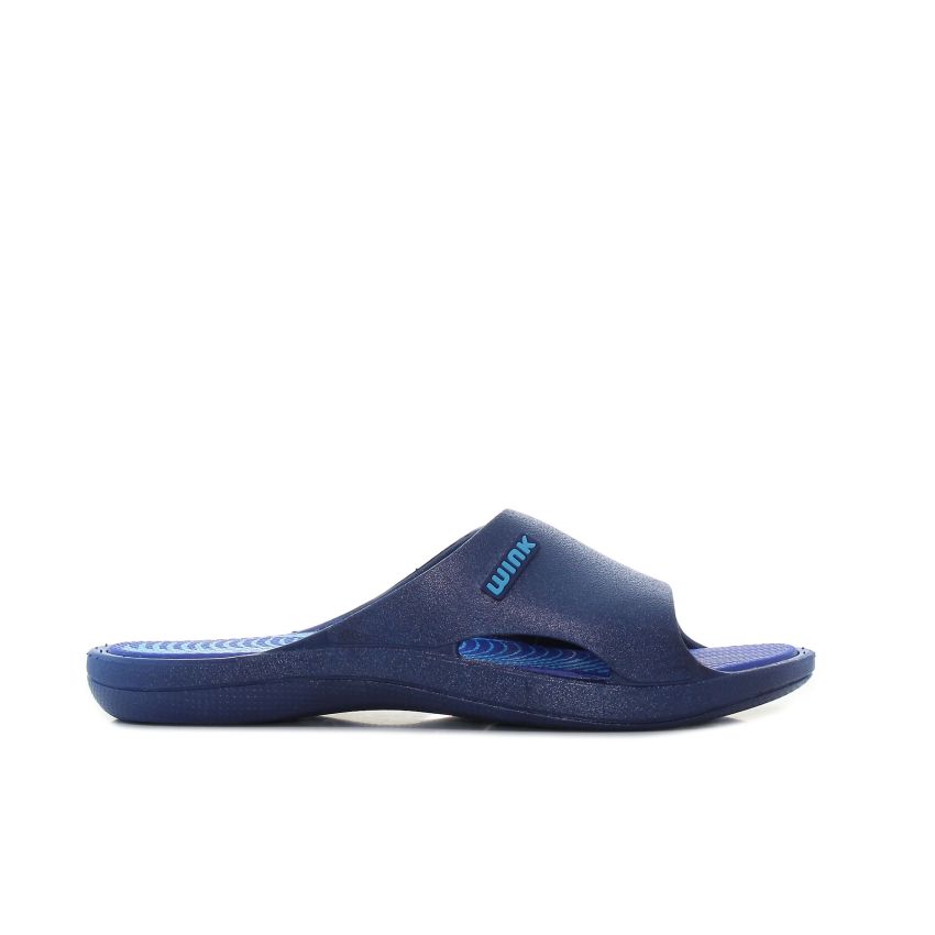 Wink - Simple Slip sötétkék női papucs