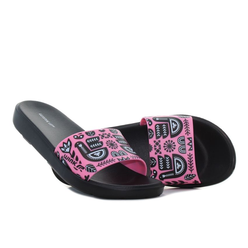 Wink - Tales rózsaszín női papucs