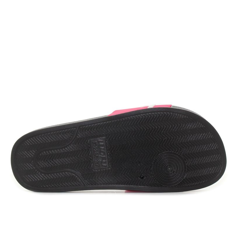 Wink Love magenta-fehér női papucs