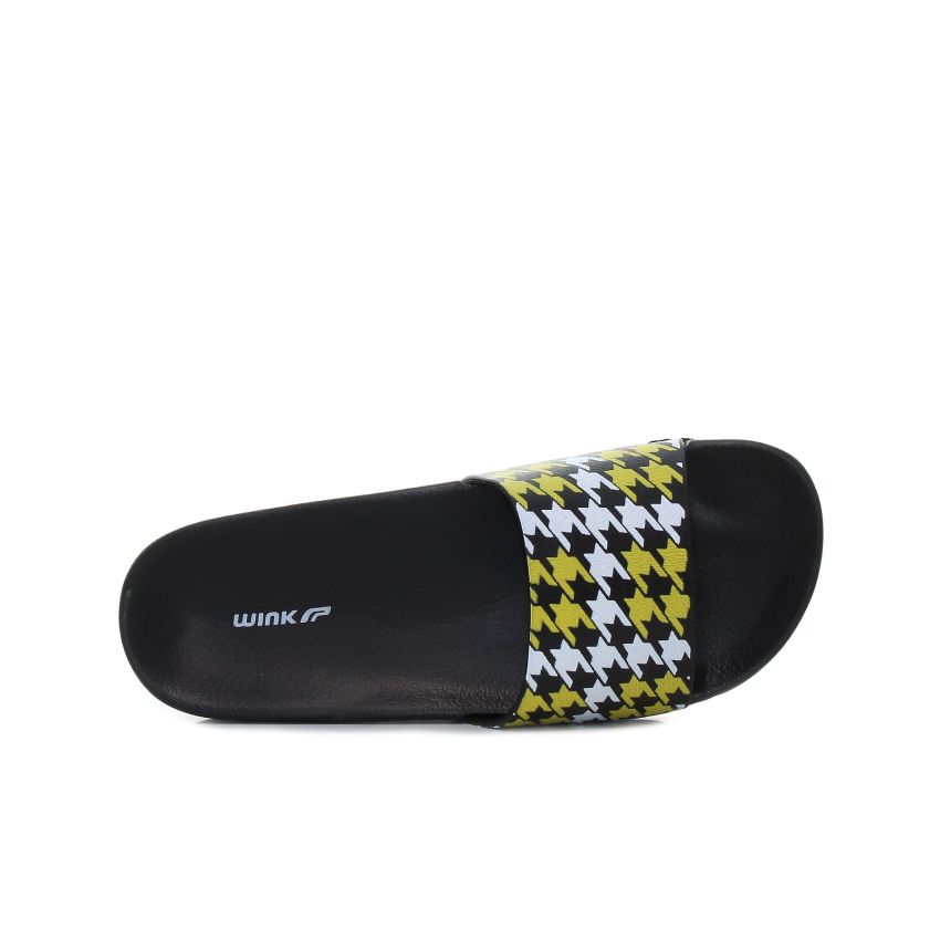 Wink - Exo sárga női papucs