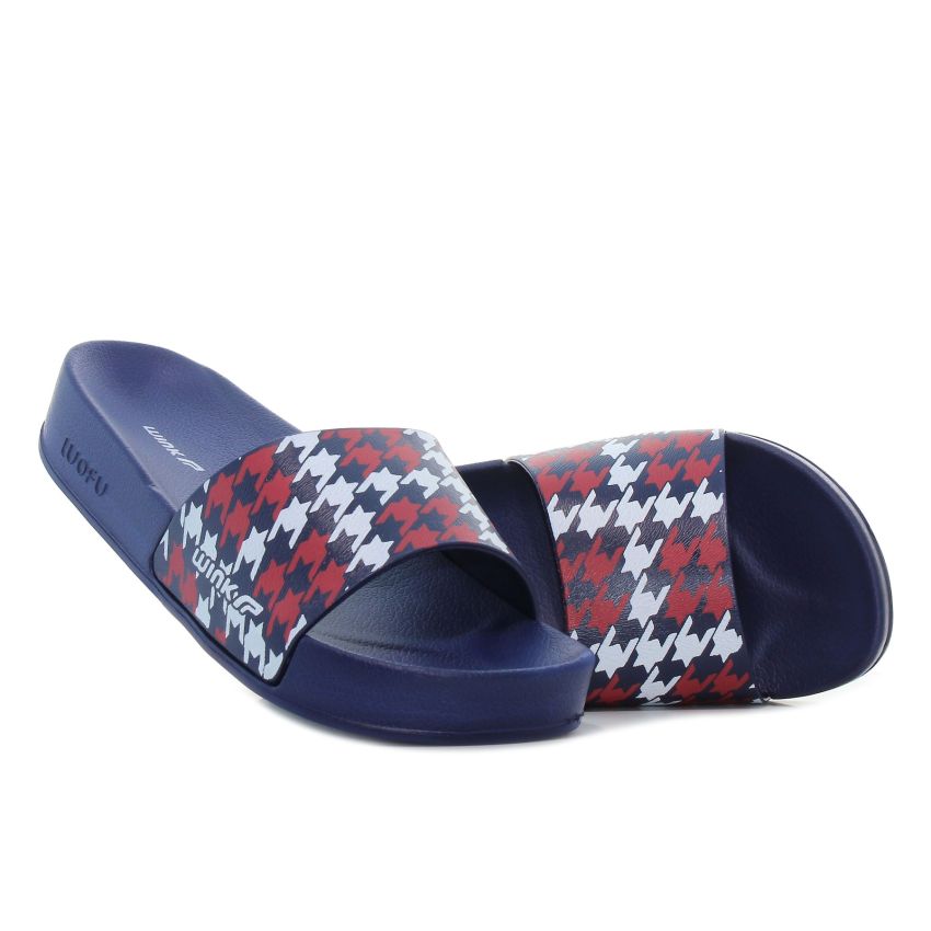 Wink - Exo piros női papucs