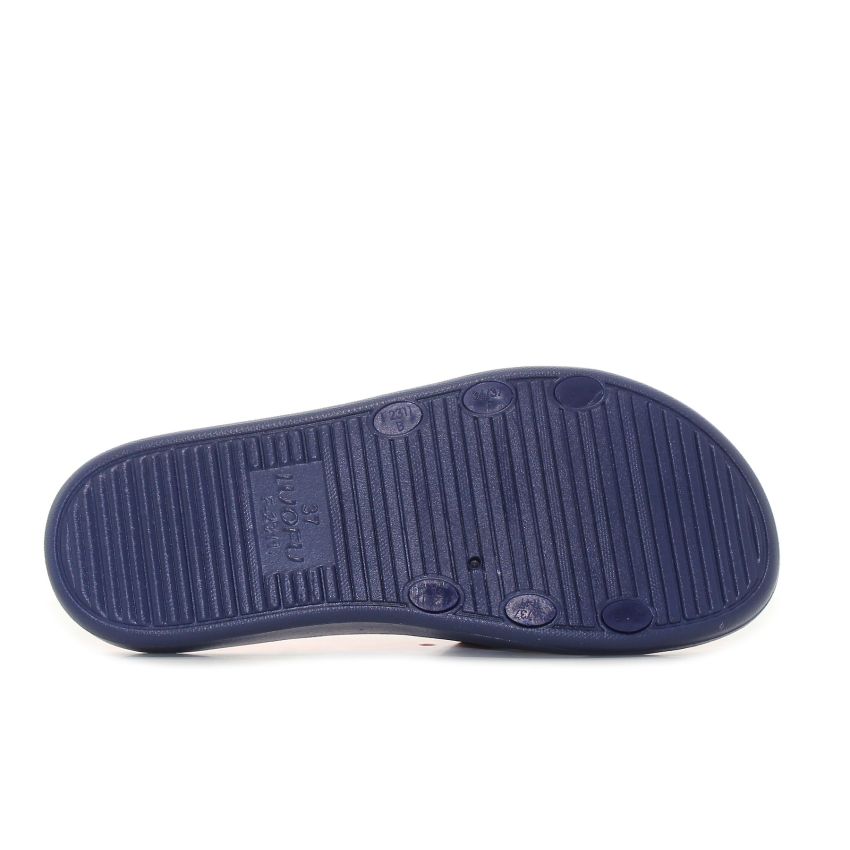 Wink Henna sötétkék női tépőzáras papucs