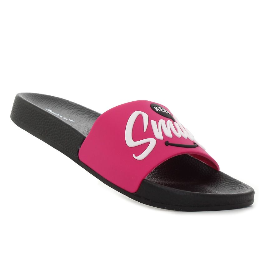 Wink Keep Smile magenta női papucs