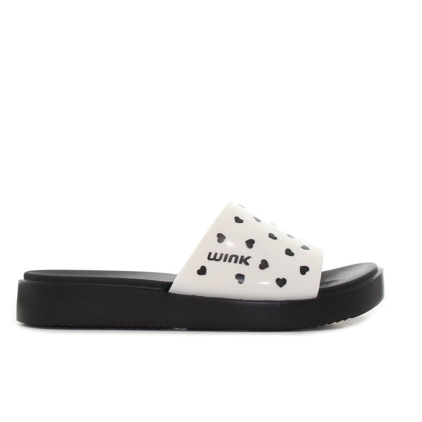 Wink Lovely fehér női papucs