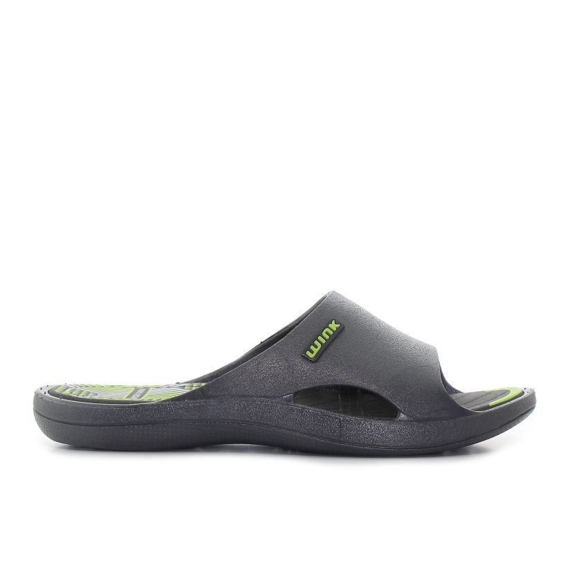 Wink Slipper szürke női papucs