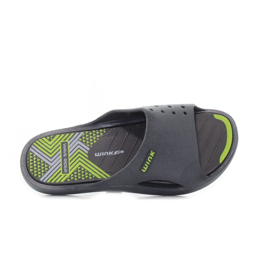 Wink Slipper szürke női papucs