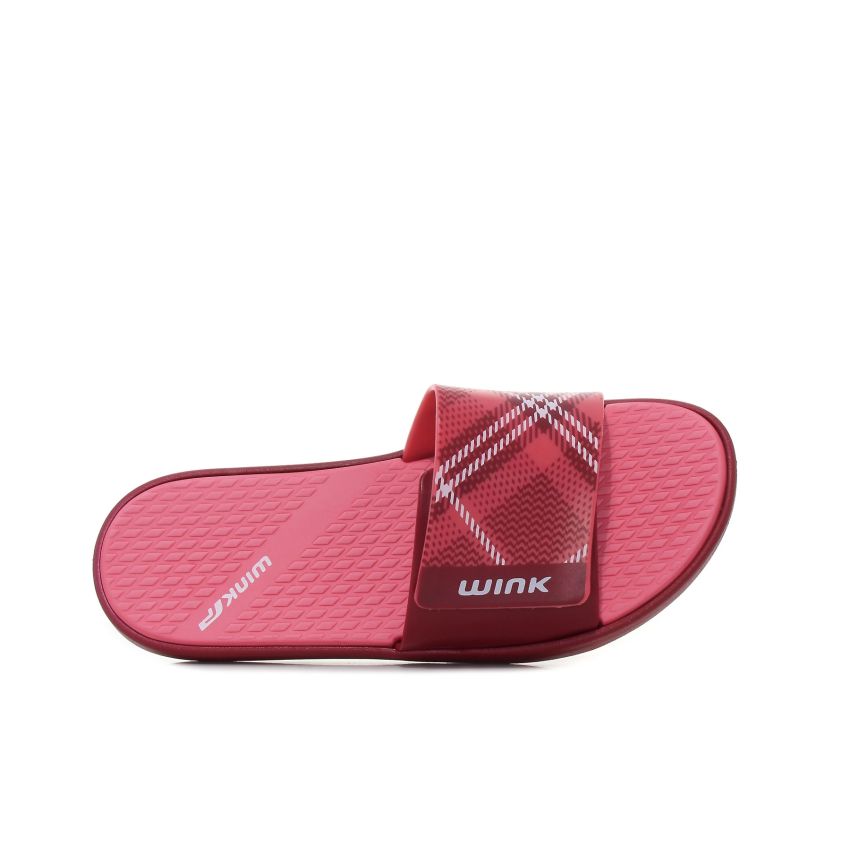 Wink - Weekend bordó női papucs