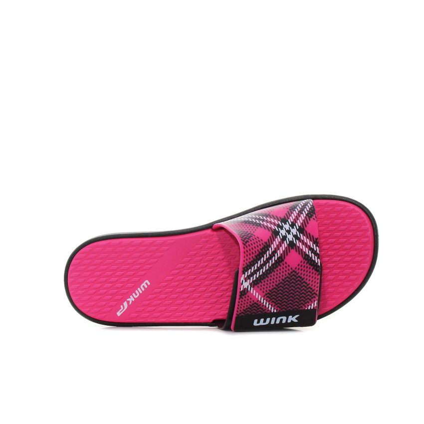 Wink - Weekend fekete női papucs