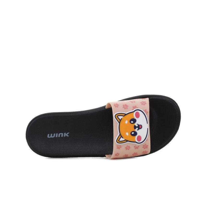 Wink - Shiba Life rózsaszín női papucs