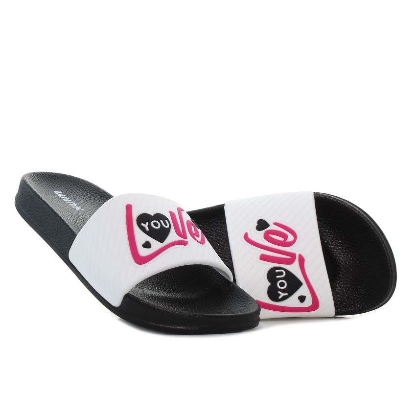 Wink - Love You fehér gyerek papucs