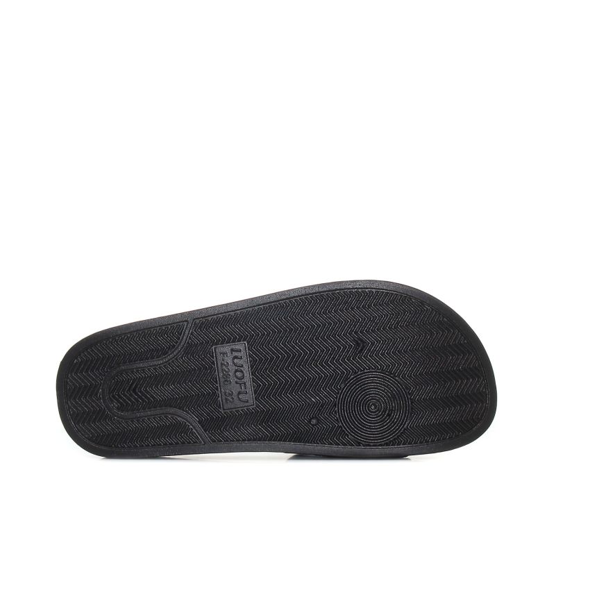 Wink - Love You fekete gyerek papucs