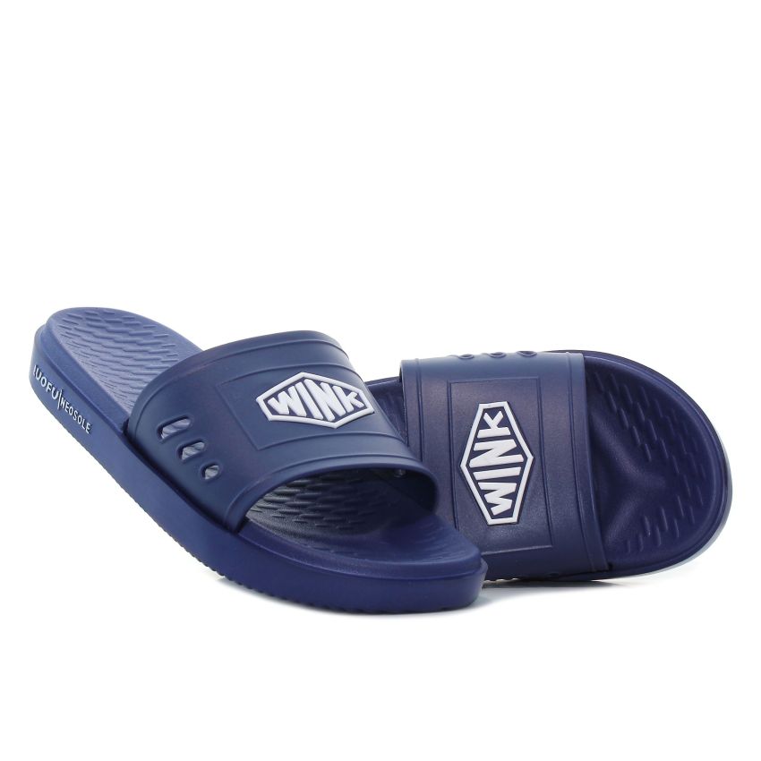Wink - Shield sötétkék férfi papucs