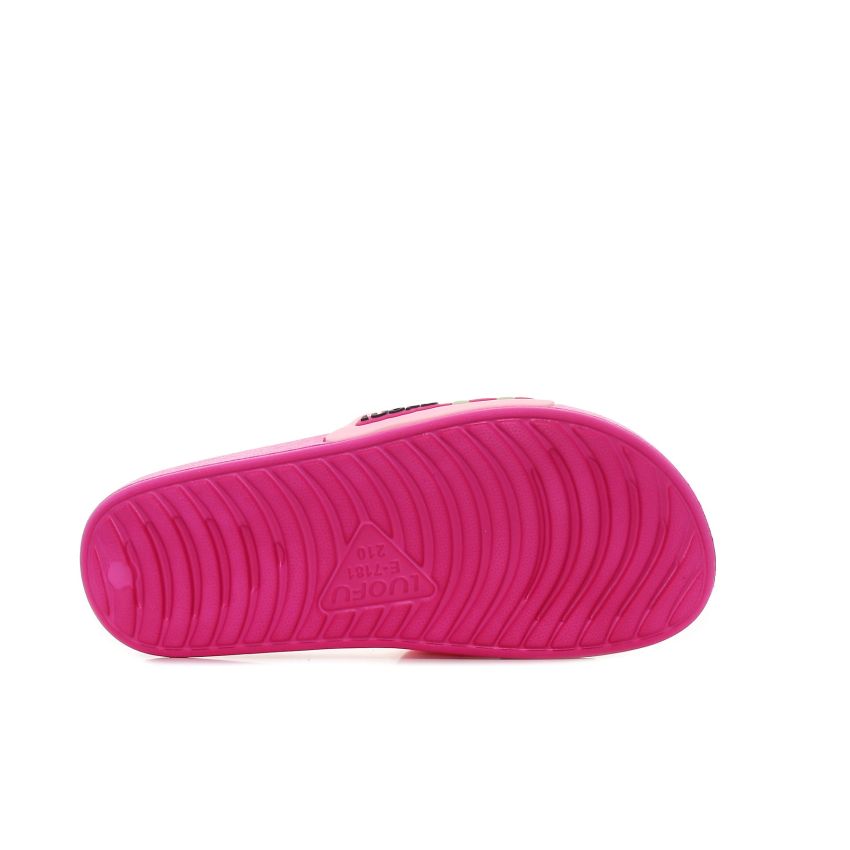 Luofu - Strawberry rózsaszín gyerek papucs