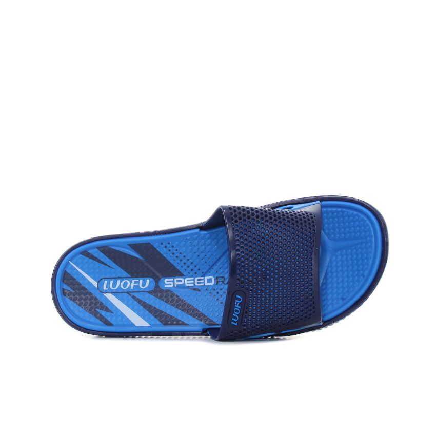 Luofu - Speed Racer sötétkék férfi papucs
