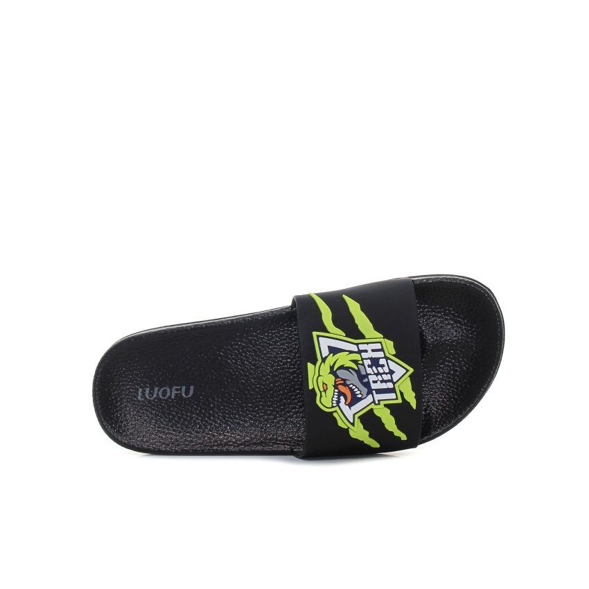 Luofu - Claw fekete gyerek papucs