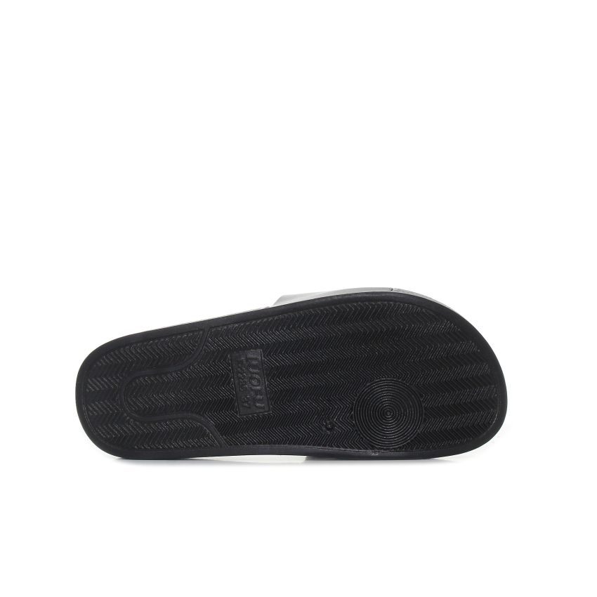 Luofu - Lazy Panda fekete női papucs