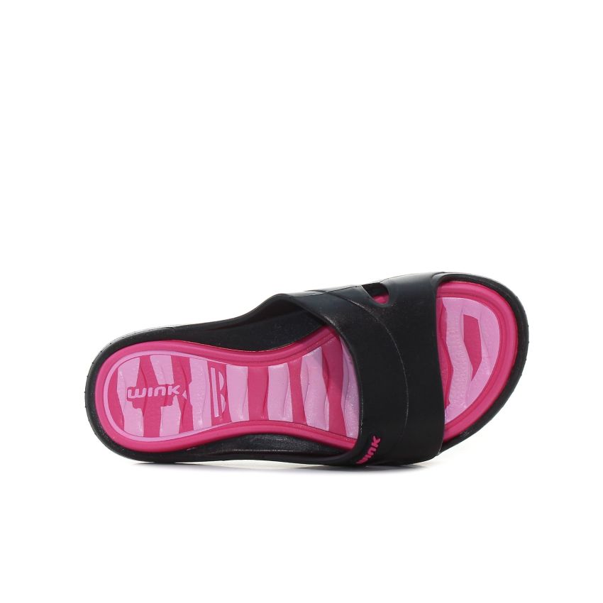 Wink - Lian fekete gyerek papucs