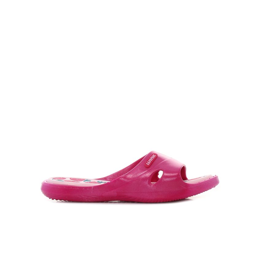 Wink - Strawberry Life magenta gyerek papucs