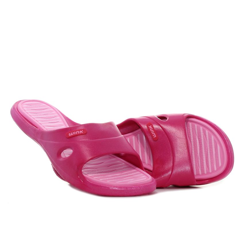 Wink - Lina magenta női papucs