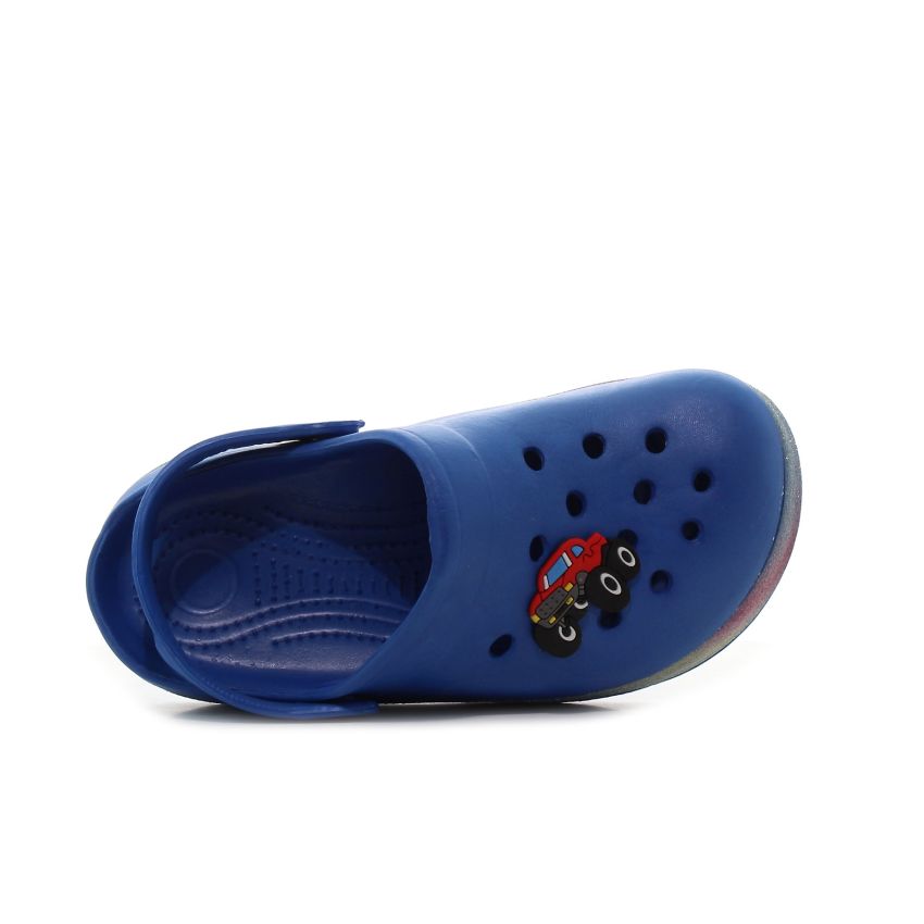 Wink Monster Truck világítós sötétkék gyerek papucs