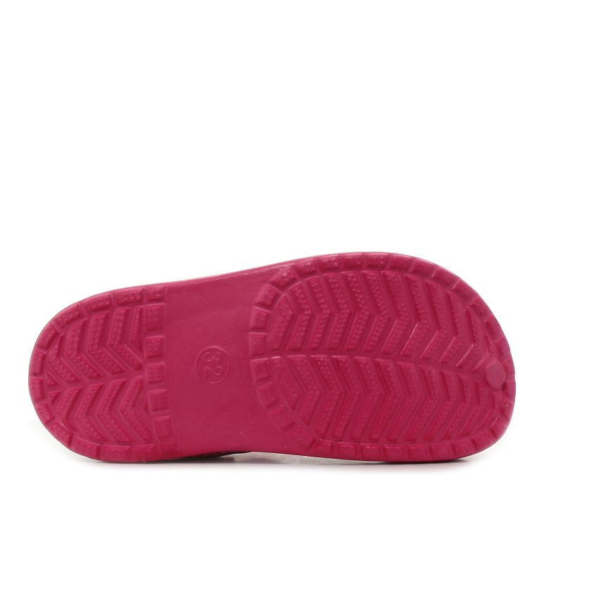 Wink Strawberry világítós magenta gyerek papucs