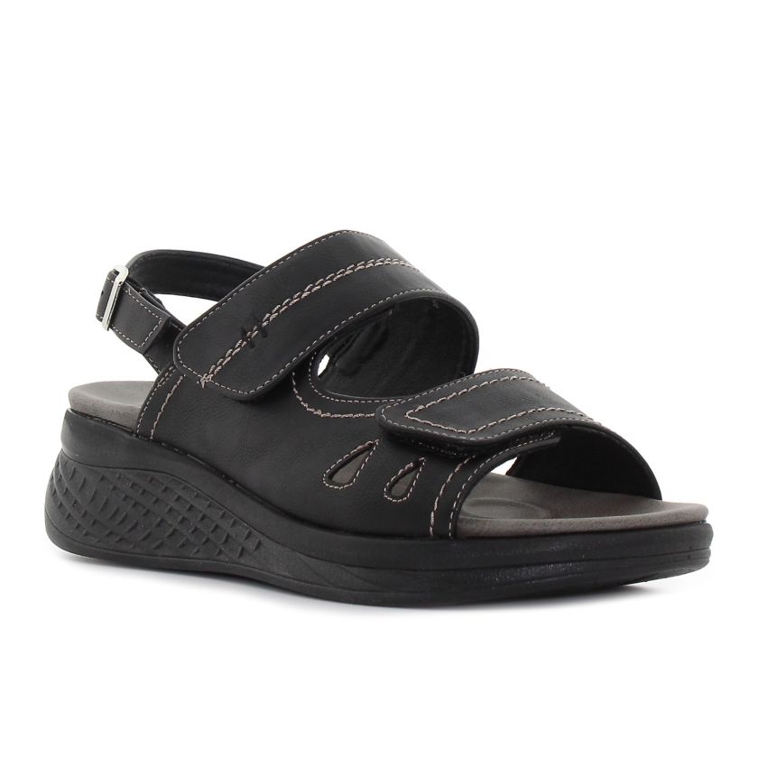 Wink - Lena fekete női szandál