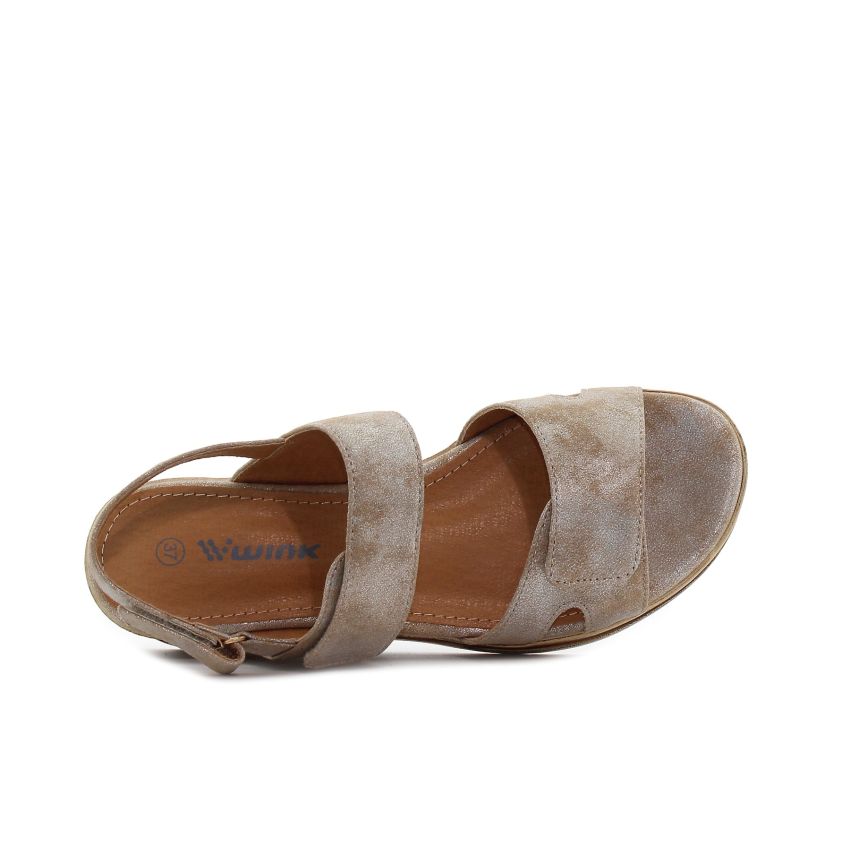 Wink - Gerid bézs női szandál