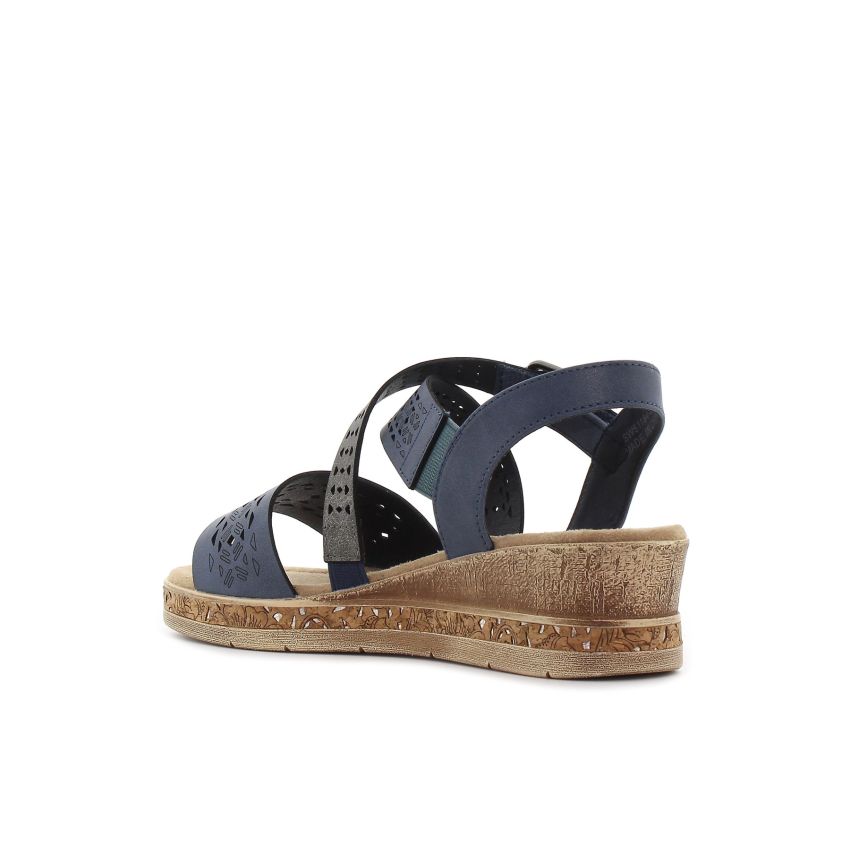 Wink - Indi sötétkék női szandál