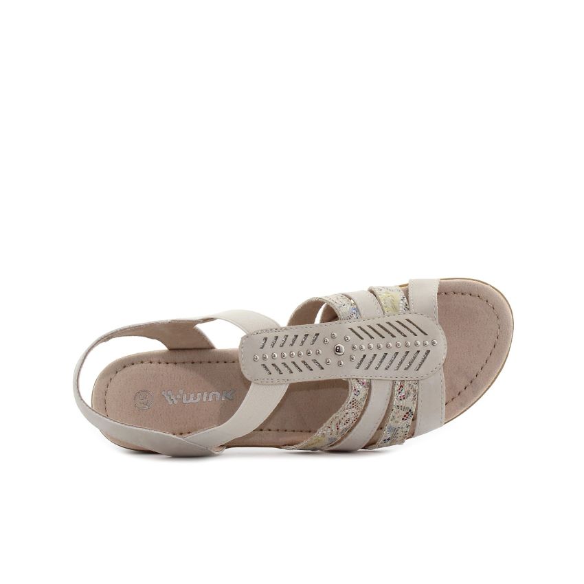 Wink - Vicky bézs női szandál
