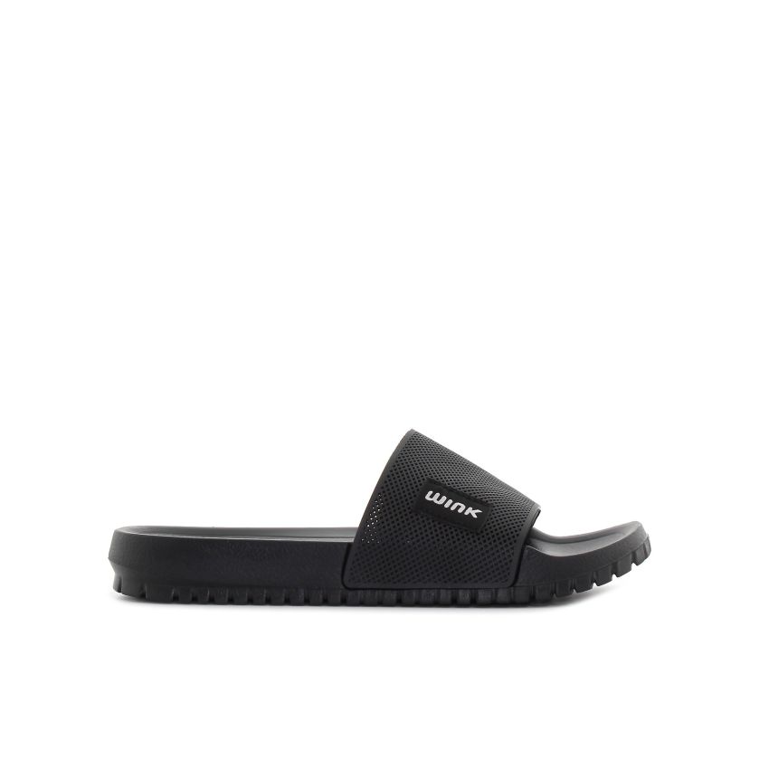 Wink - Echis fekete női papucs