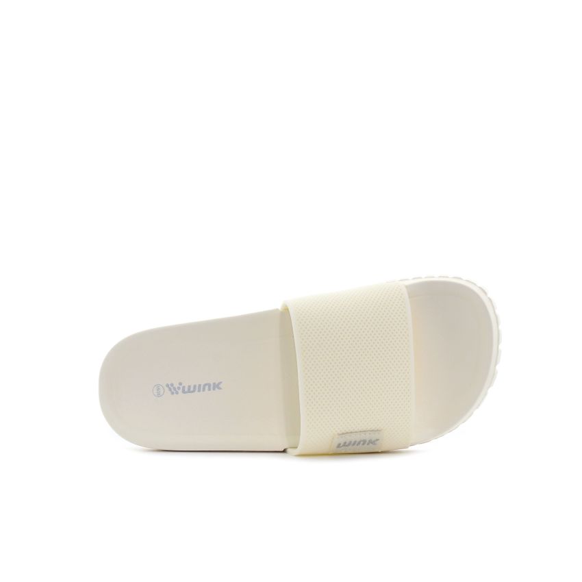 Wink - Echis törtfehér női papucs