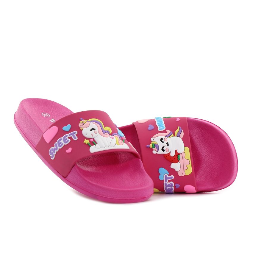 Wink - Cabo magenta gyerek papucs