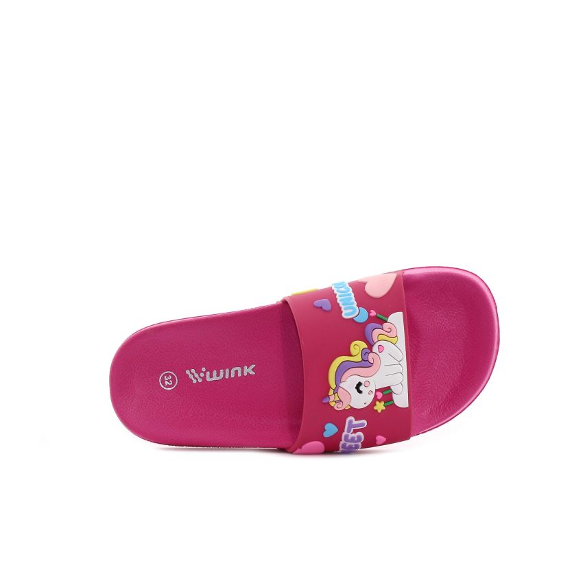 Wink - Cabo magenta gyerek papucs