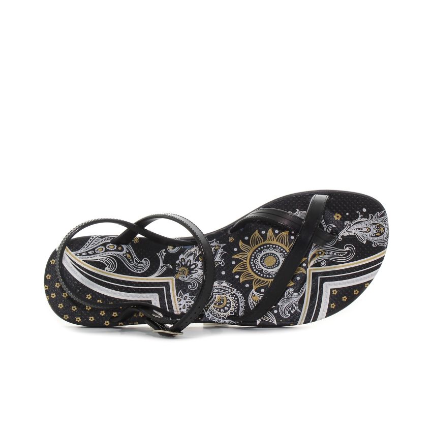 Borgo Henna fekete női szandál