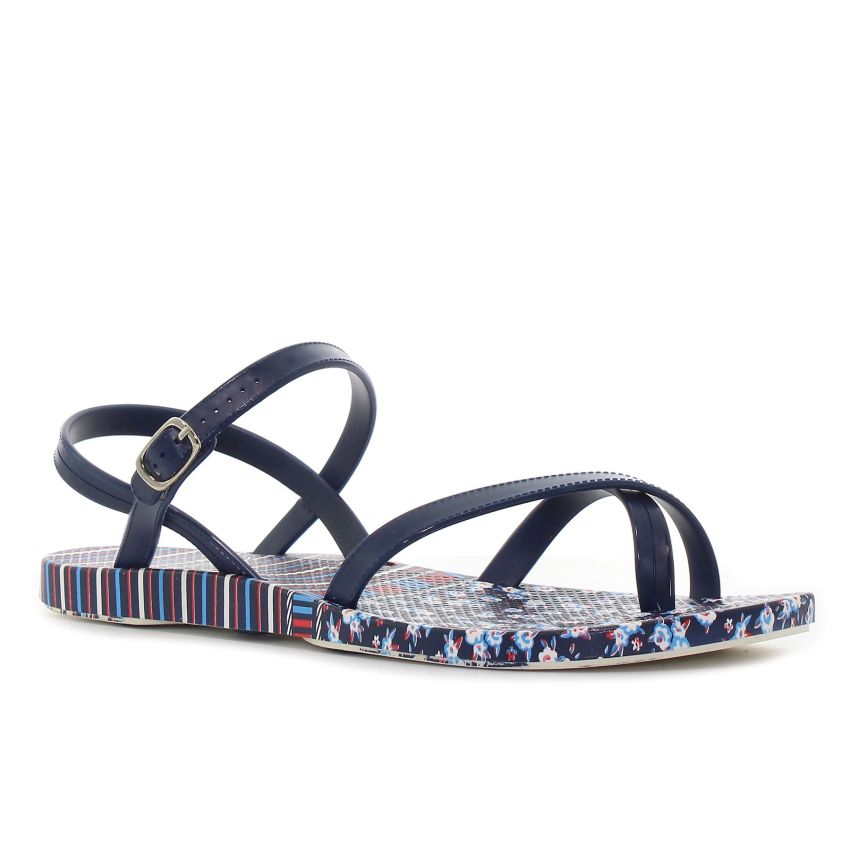 Borgo Rose sötétkék női szandál