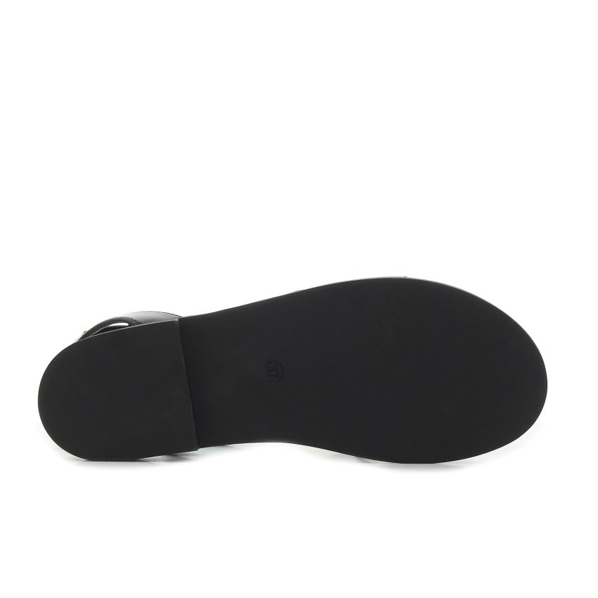 Bosido Nikka fekete női szandál