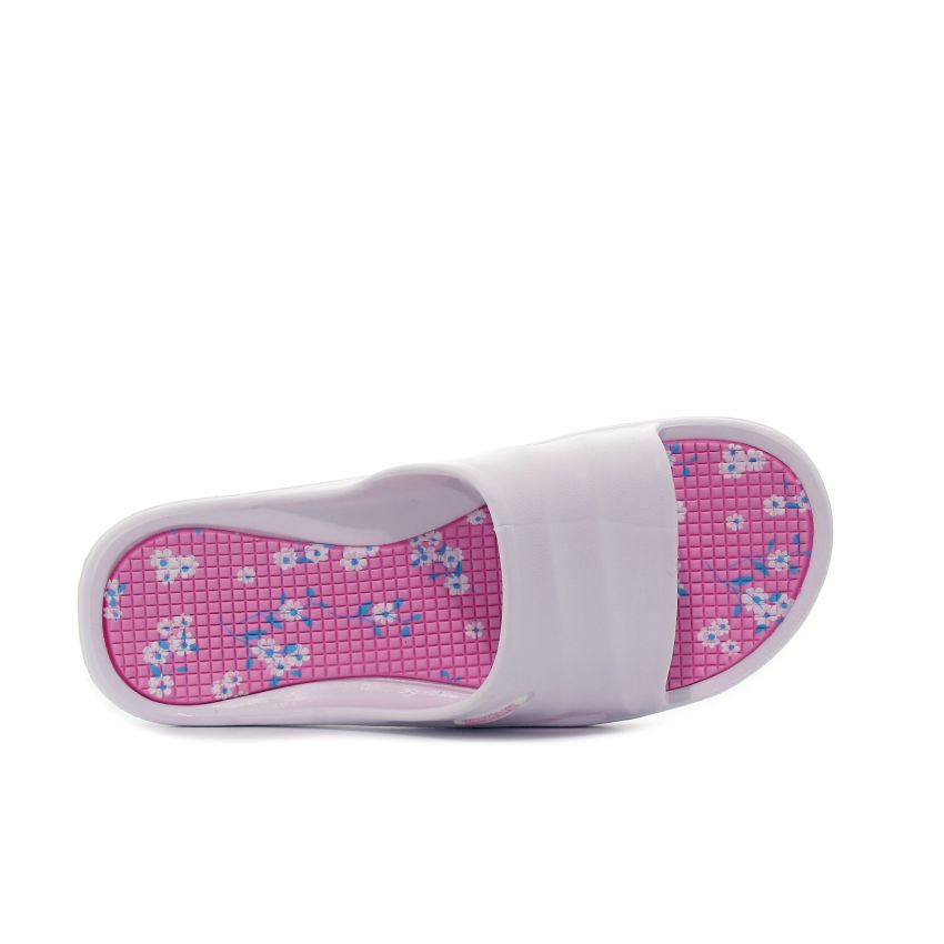 Borgo T23 fehér-rózsaszín női papucs