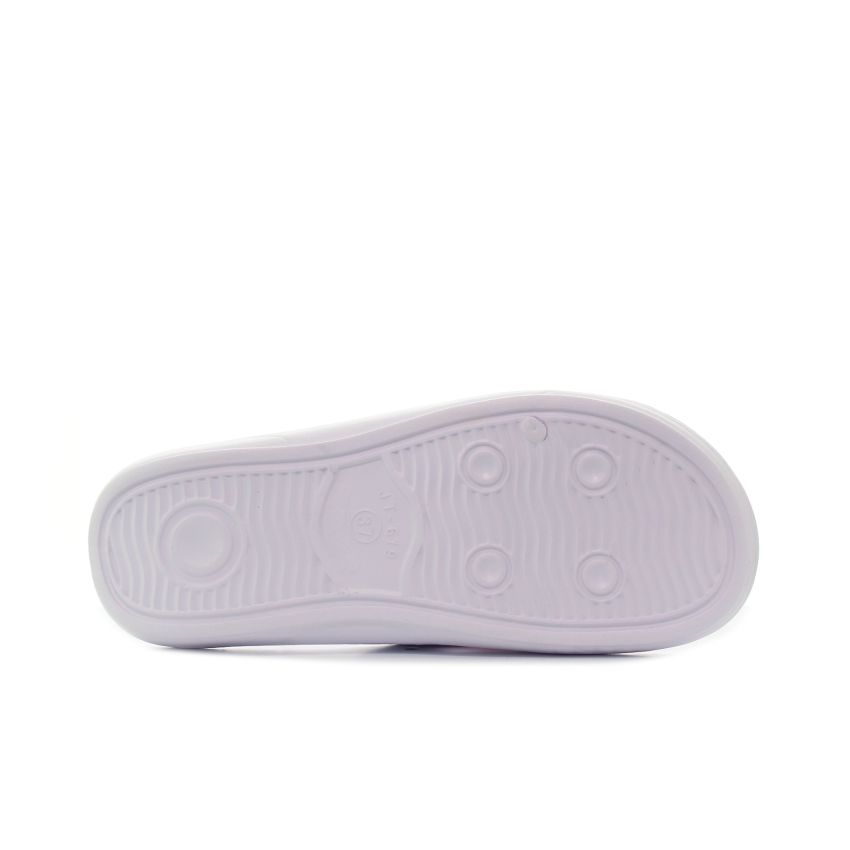 Borgo T23 fehér-rózsaszín női papucs