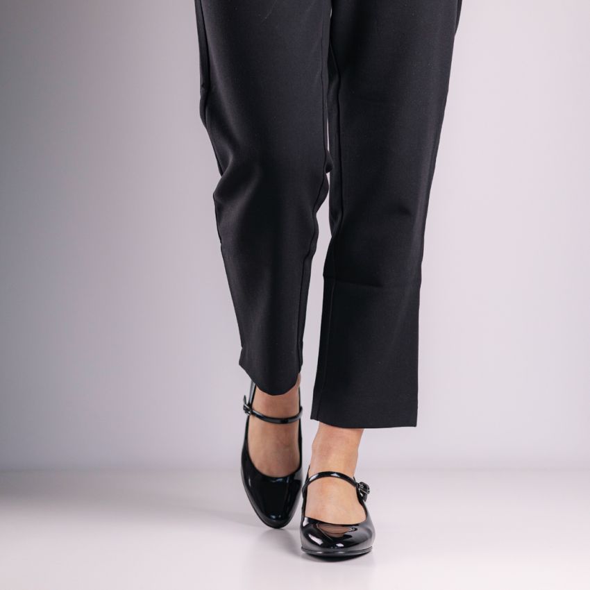 Tamaris fekete női magassarkú