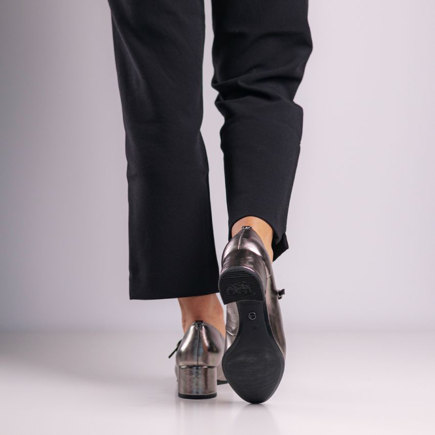 Tamaris metál női magassarkú