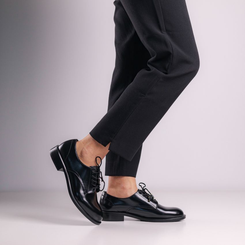 Tamaris fekete női elegáns cipő