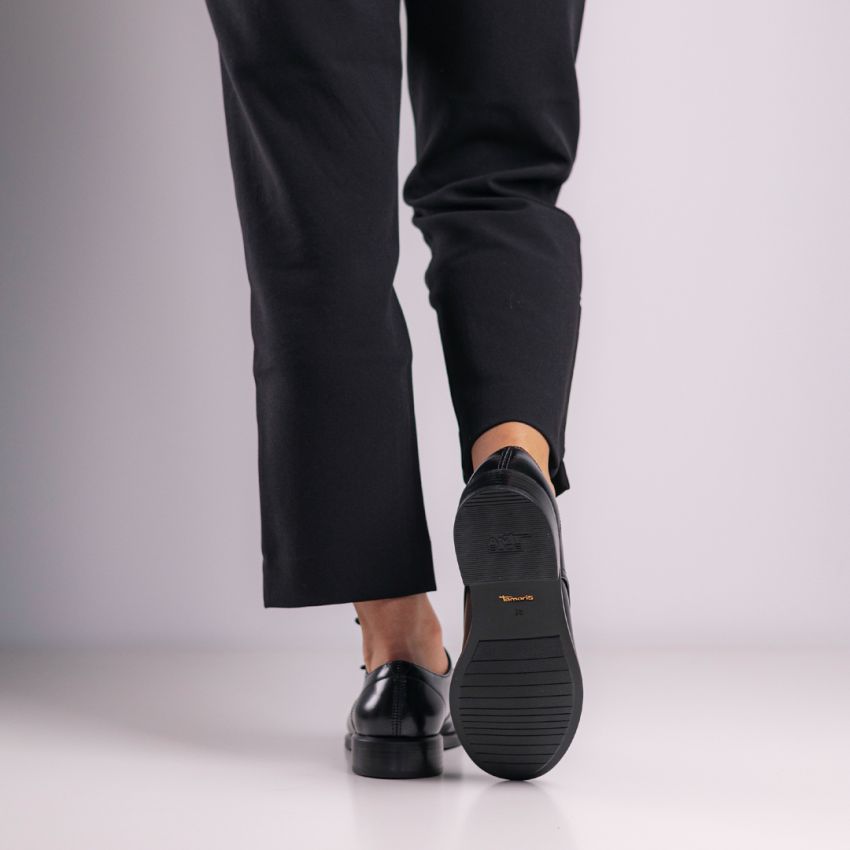 Tamaris fekete női elegáns cipő