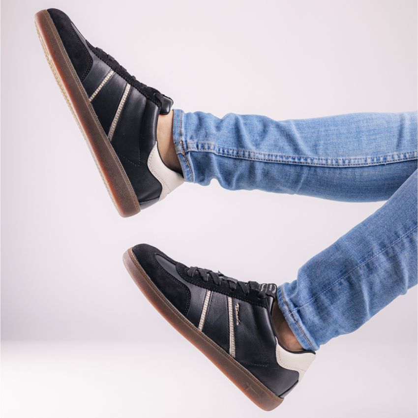 Tamaris fekete női cipő