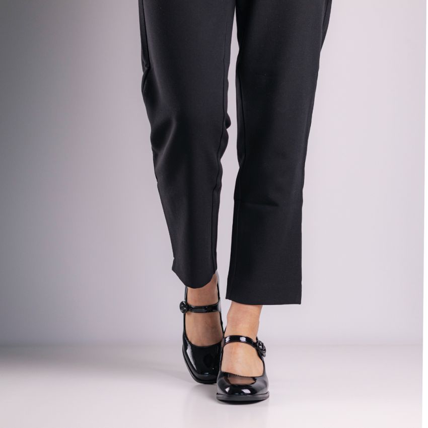 Tamaris fekete női magassarkú