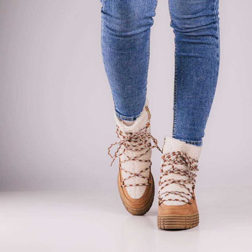 Tamaris barna női bokacsizma