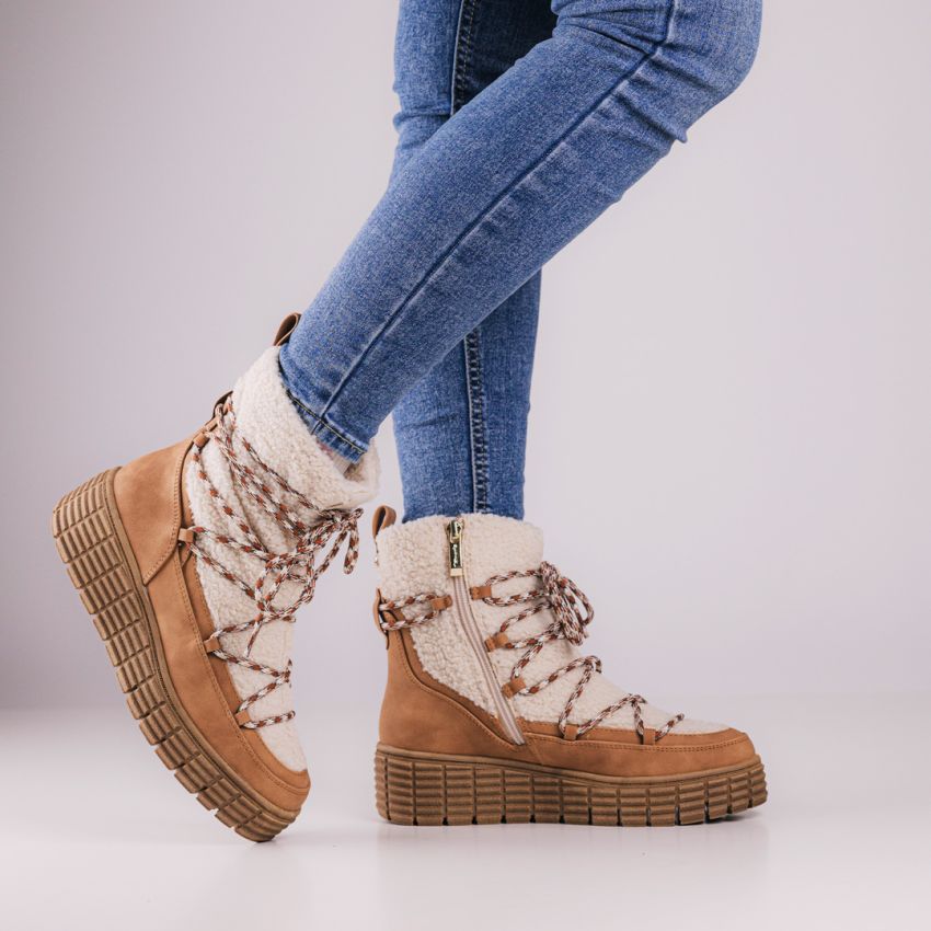 Tamaris barna női bokacsizma