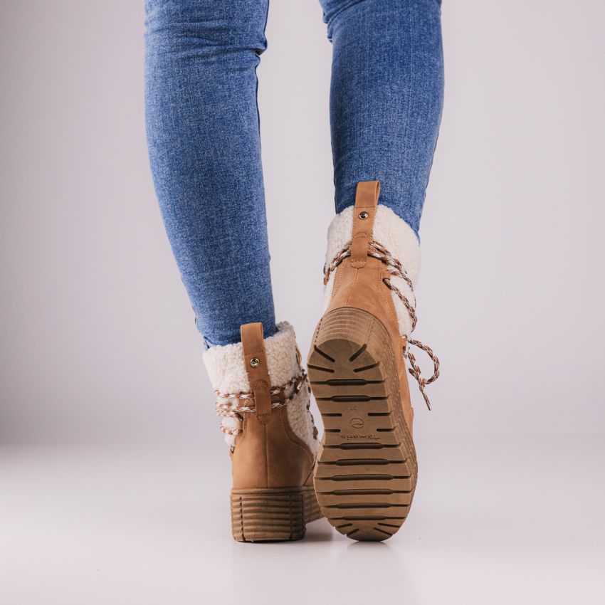 Tamaris barna női bokacsizma