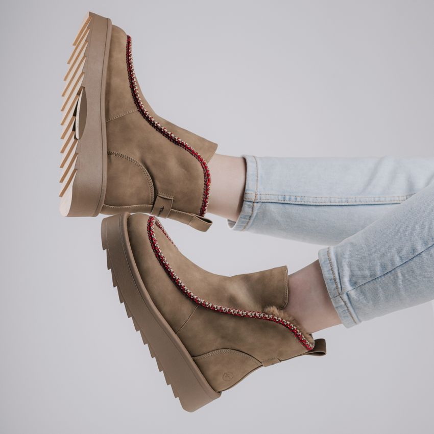 Tamaris barna női bokacsizma