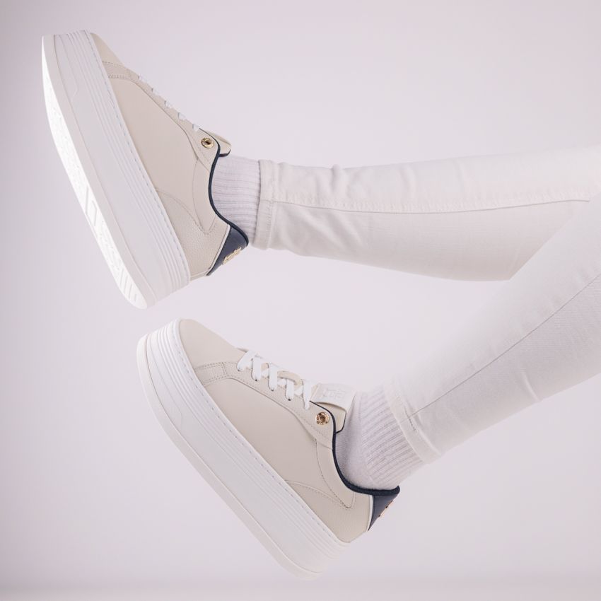 Tommy Hilfiger TH Platform bézs női cipő