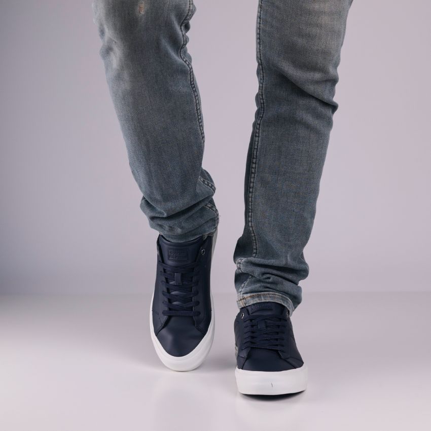 Tommy Hilfiger Vulcanic Street sötétkék férfi cipő